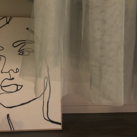 Sage green tule skirt - Picture 1 of 1